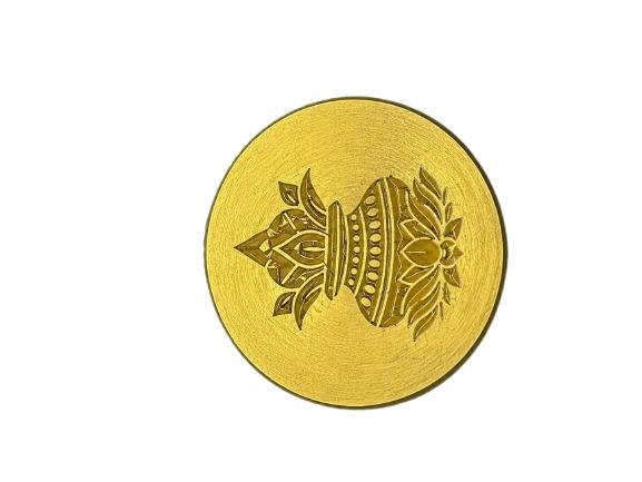 Kalash Brass Puja Coin